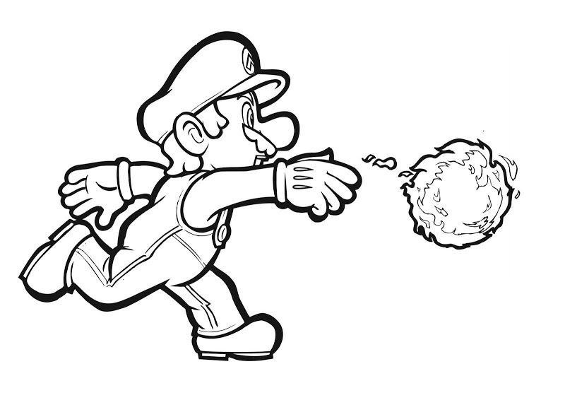 Mario Kart Character Coloring Pages - Best Coloring Pages
