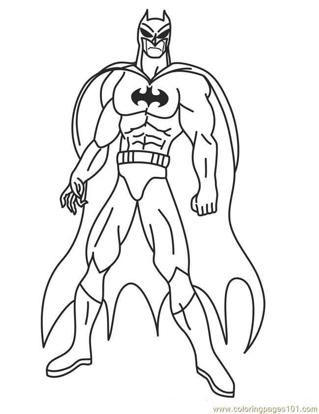 Super Heroes Coloring Pages - Coloring Page