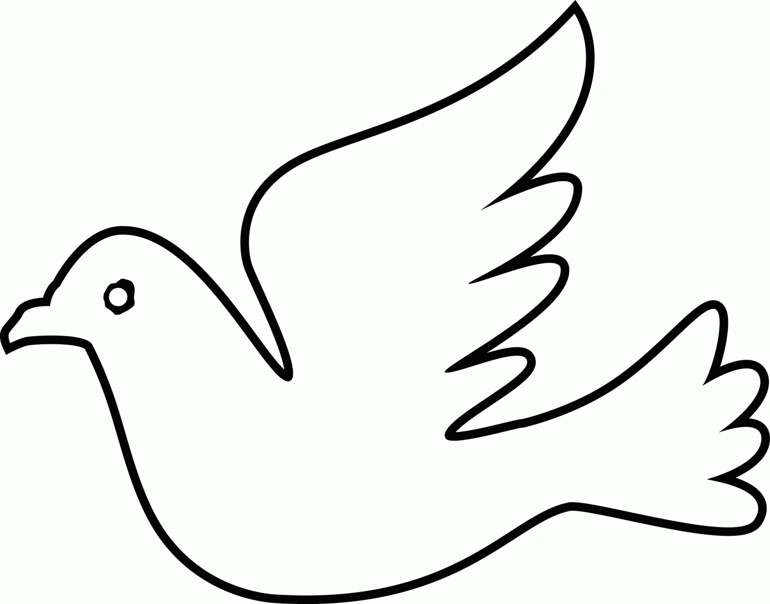 Free, Printable Dove Coloring Page for Kids 27810 ...