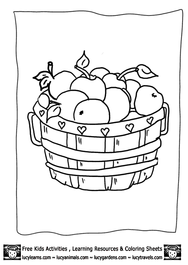 Printable Cheese Coloring Page, Lucy