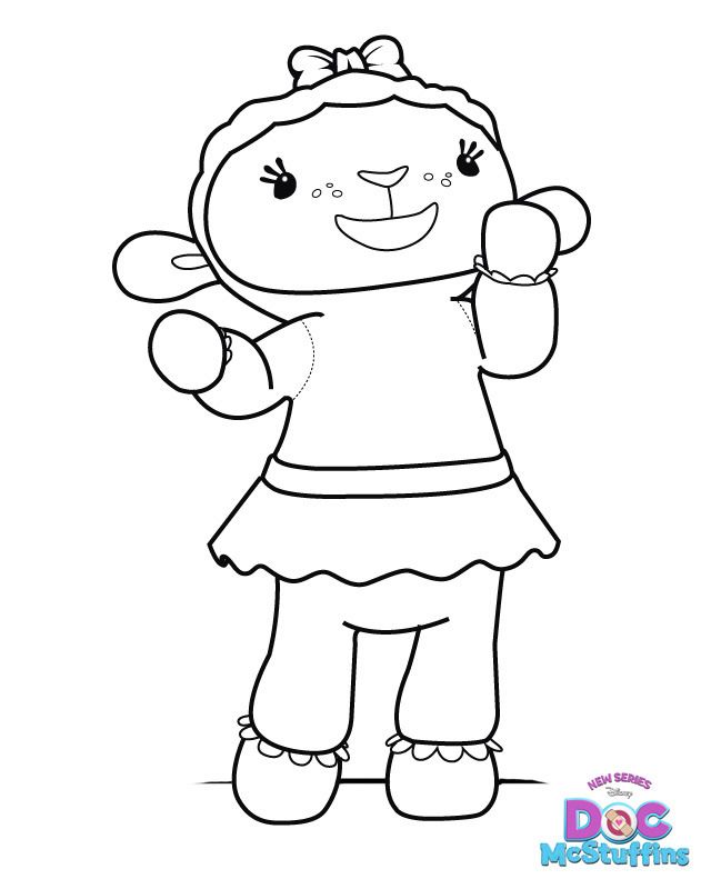 Doc mcstuffins birthday coloring pages | Hello-Berlin