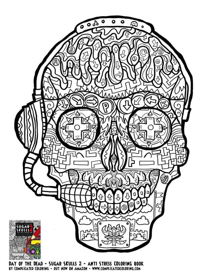 Free Printable Coloring page - complicated coloring | coloring ...