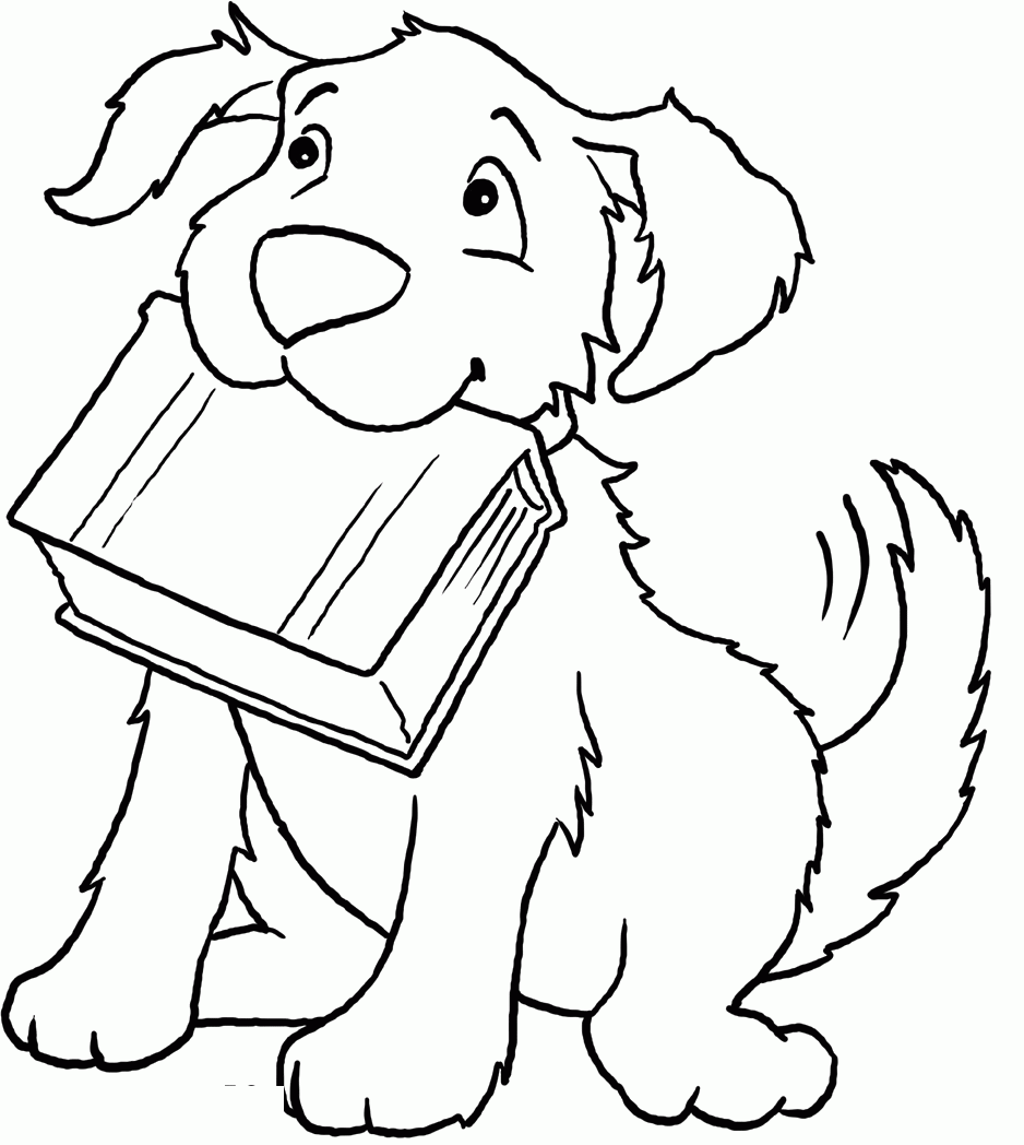 50 Cute Dog Coloring Book Pages - VoteForVerde.com
