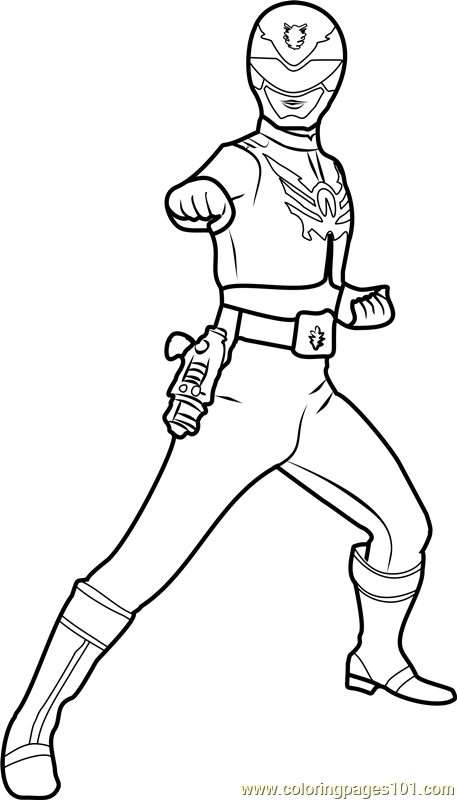 Power Ranger Red Coloring Page - Free Power Rangers Coloring Pages :  ColoringPages101.com