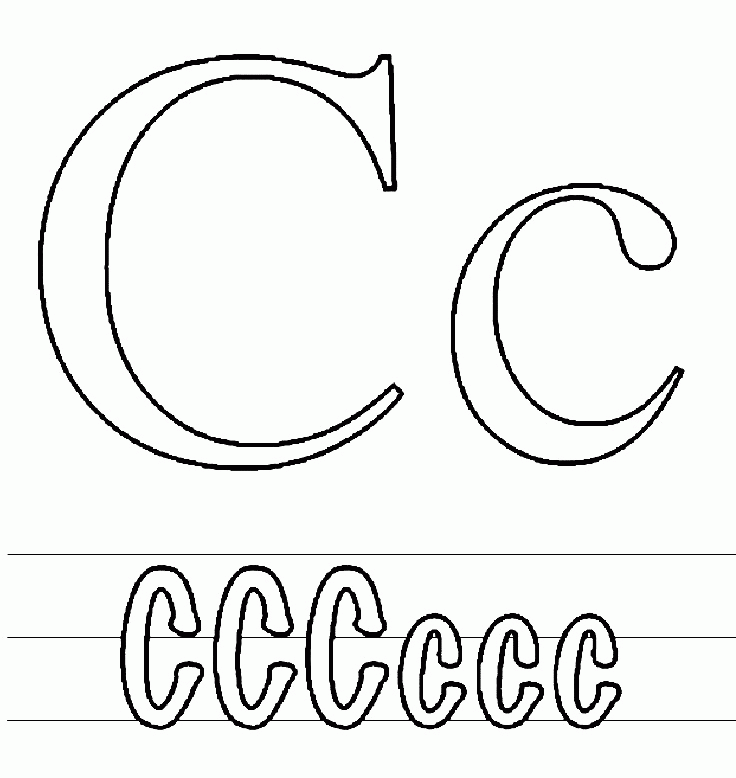 Download Basic Learning For Letter C Coloring Pages Or Print Basic