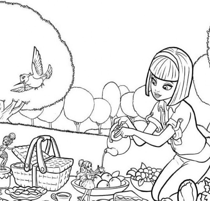 Barbie Thumbelina Breaks Are Coloring For Kids - Kids Colouring Pages