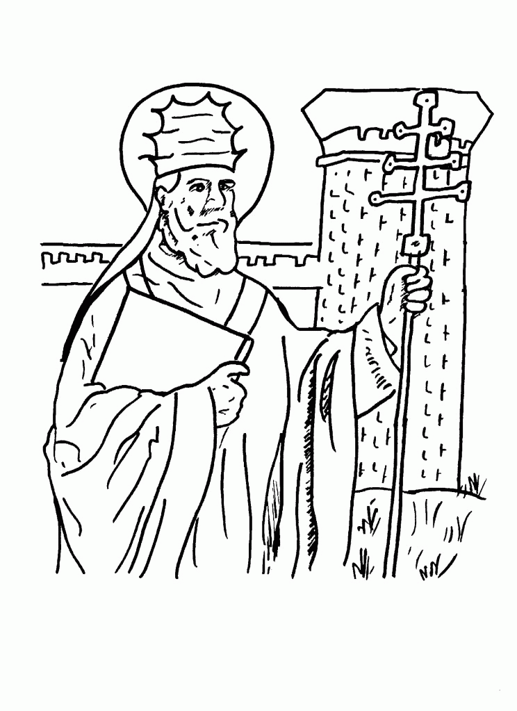 Saints Coloring Pages - Free Printable Coloring Pages | Free