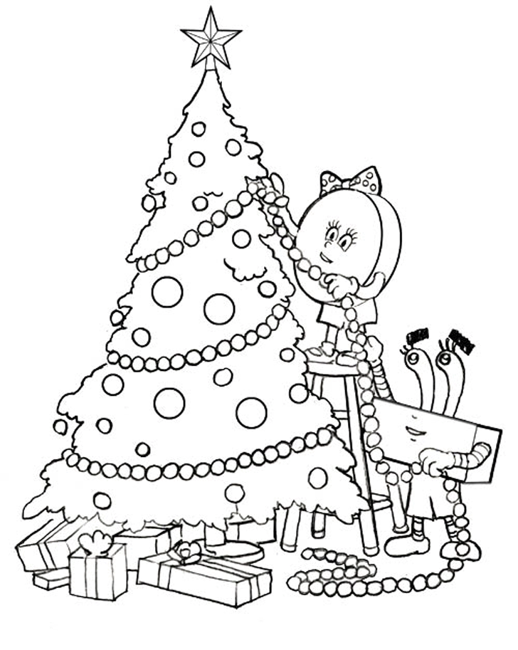Free worksheets for kid: ภาพระบายสี วันคริสต์มาส ซานตาครอส สโนว์
