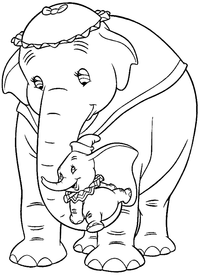 Coloring Page - Dumbo coloring pages 8
