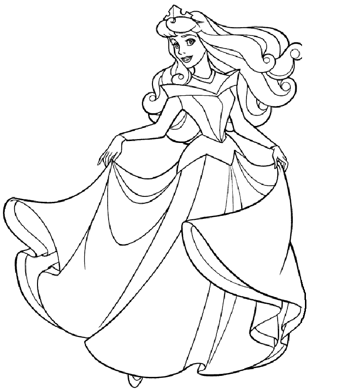Pretty Princess Coloring Pages | Color Printing|Sonic coloring