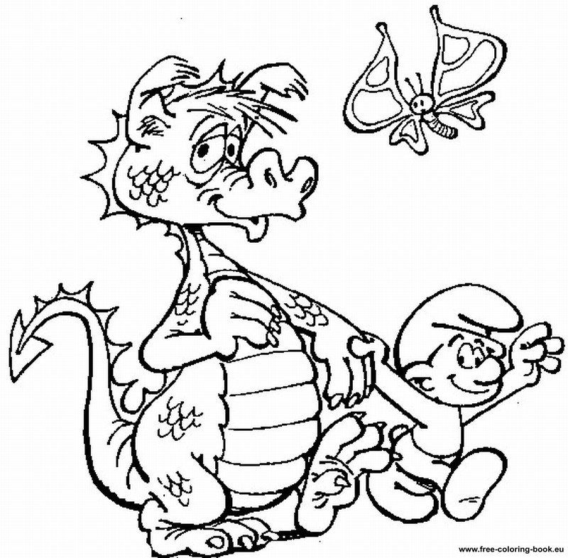 Hack Us Smurfs Coloring Pages