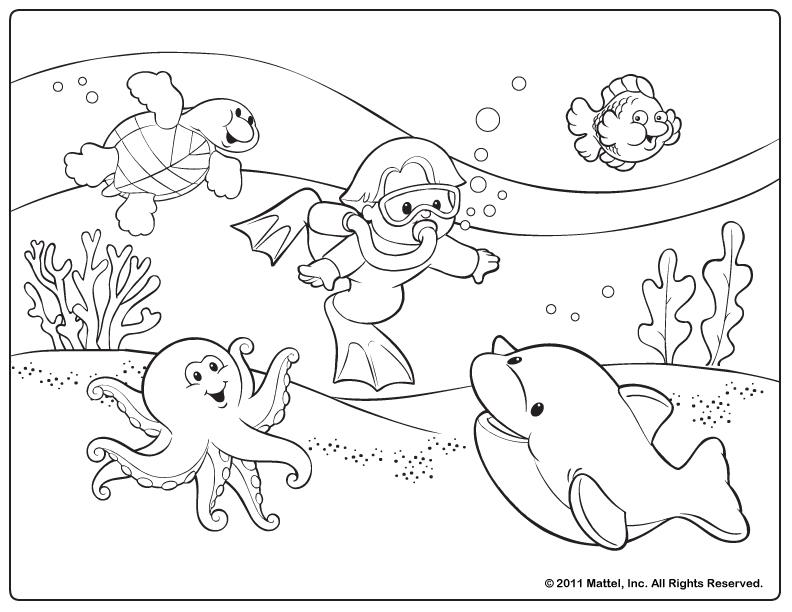 Coloring Pages Summer - Free Printable Coloring Pages | Free