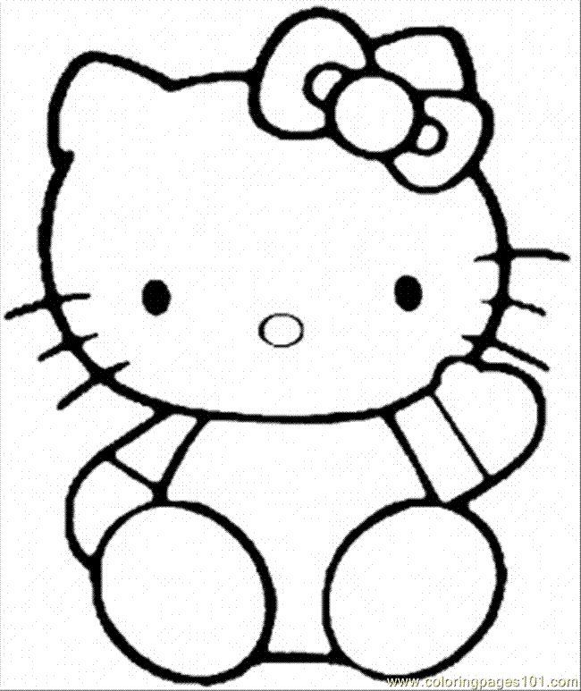 Coloring Pages Hello Kitty (Cartoons > Others) - free printable