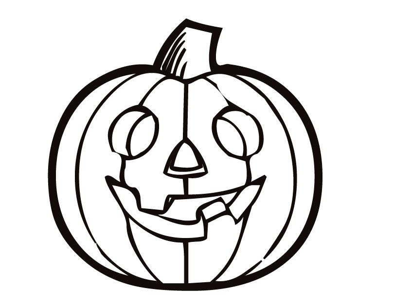 Printable Pumpkin coloring page from FreshColoring.