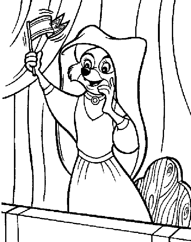 Robin Hood Coloring Pages 1 | Free Printable Coloring Pages