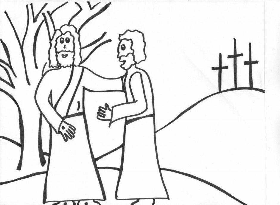 Doubting Thomas Coloring Pages Coloring Pages Coloring Pages