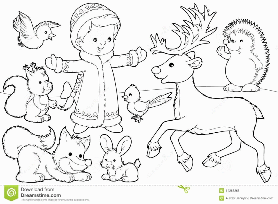 Christmas Coloring Page Royalty Free Stock Photos Image Royalty