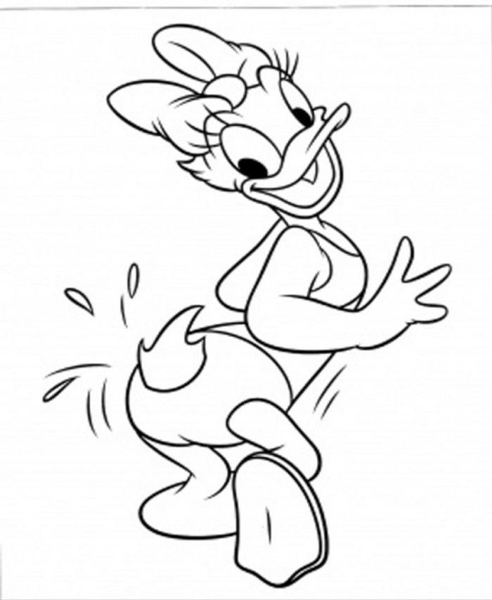 Daffy Duck Christmas Coloring Pages | 99coloring.com