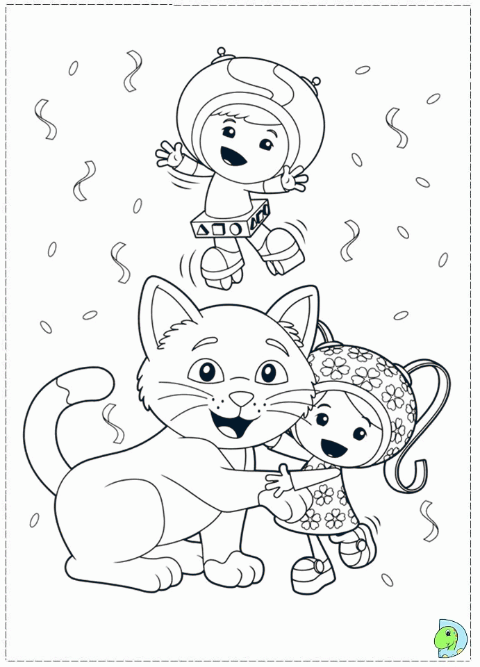 umizoomi coloring pages and pictures imagixs