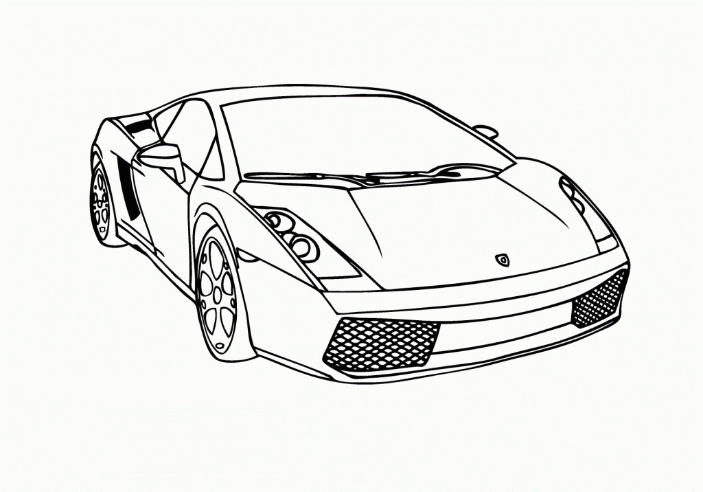 Race Car Coloring Pages For Kids - Coloring For KidsColoring For Kids