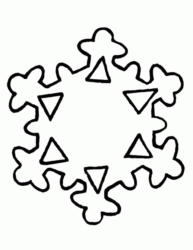Snowflake Coloring Pages Coloring Pages Wallpaper 182249