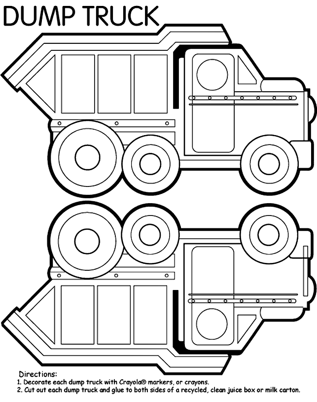 Truck-coloring-pages-1 | Free Coloring Page Site