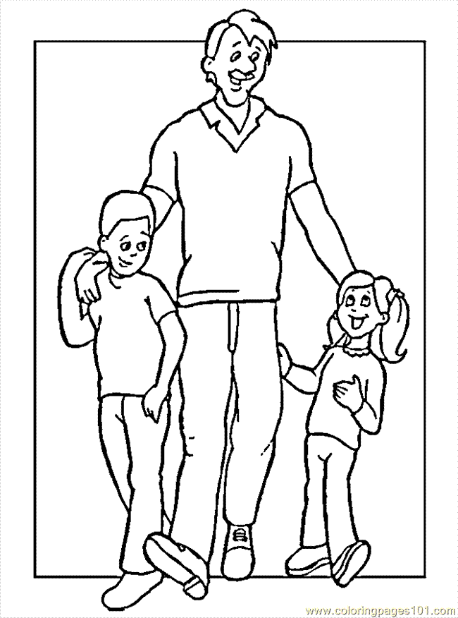 Coloring Pages 64 Fathers Day Coloring Pages (Education > Health