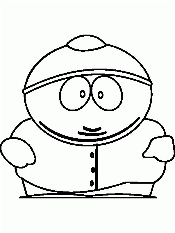 Coloring pages south park - picture 5
