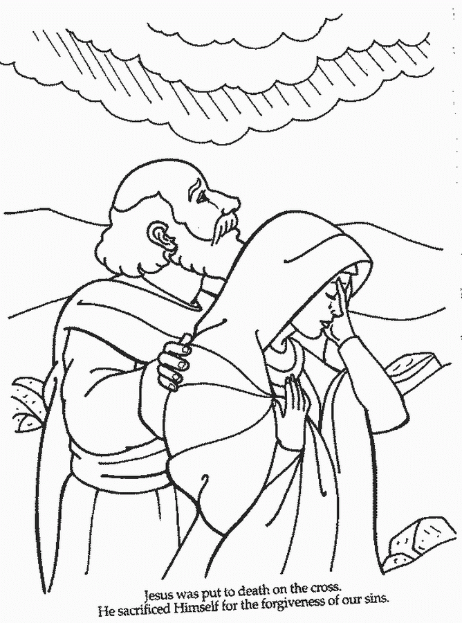 Free Printable Bible Coloring Pages For Kids 2014 | Sticky Pictures