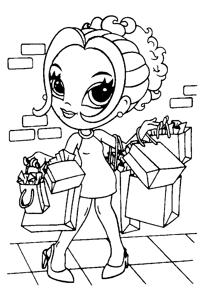 Bratz Coloring Pages For Kids | Free coloring pages