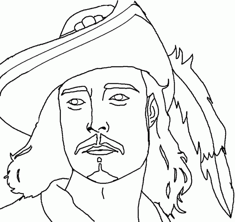 pirate faces Colouring Pages (page 2)