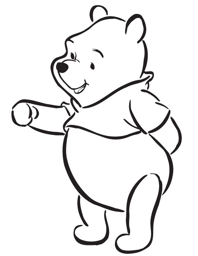 m winnie the pooh Colouring Pages (page 2)