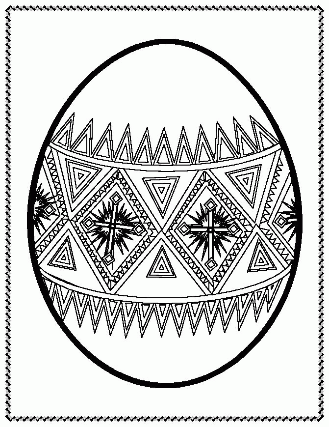 Easter Eggs Coloring Pages | Coloring Pages