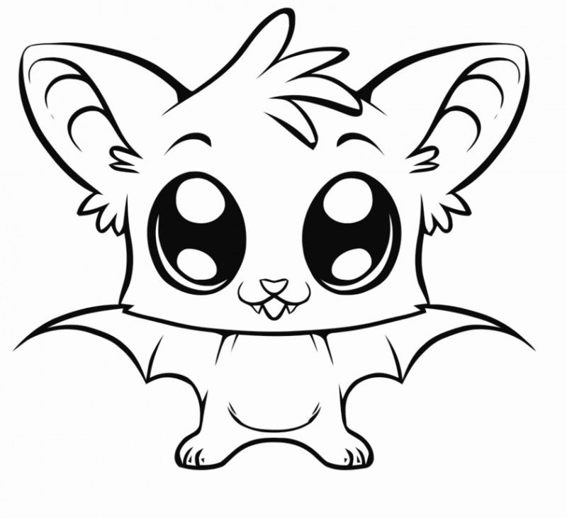 Cute Cartoon Animal Coloring Pages - HD Printable Coloring Pages