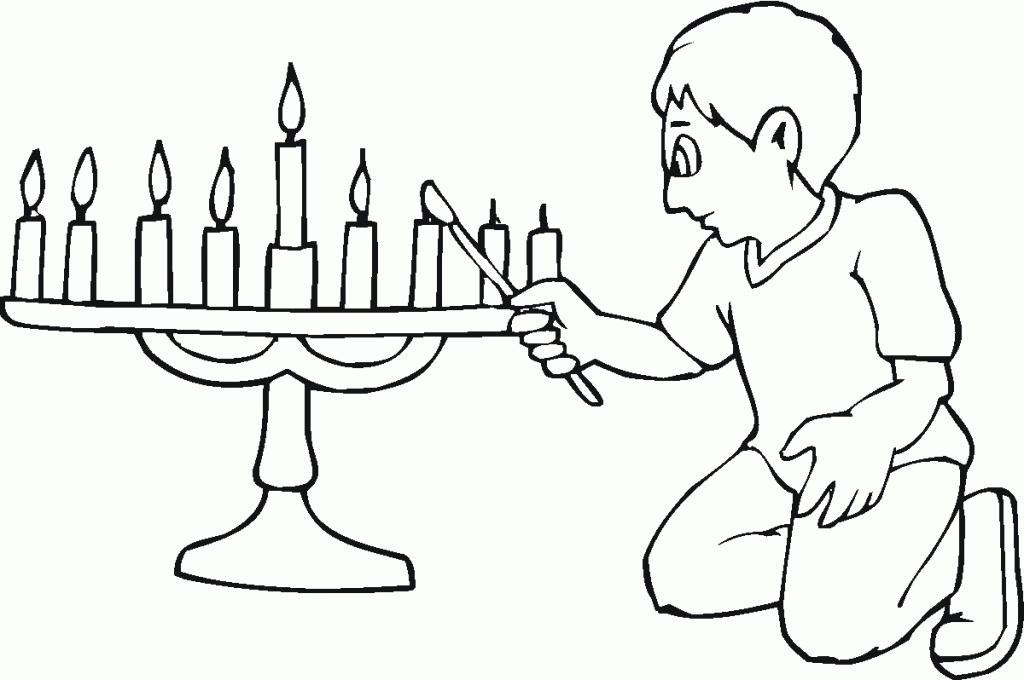 Hanukkah Coloring Pages - Free Coloring Pages For KidsFree