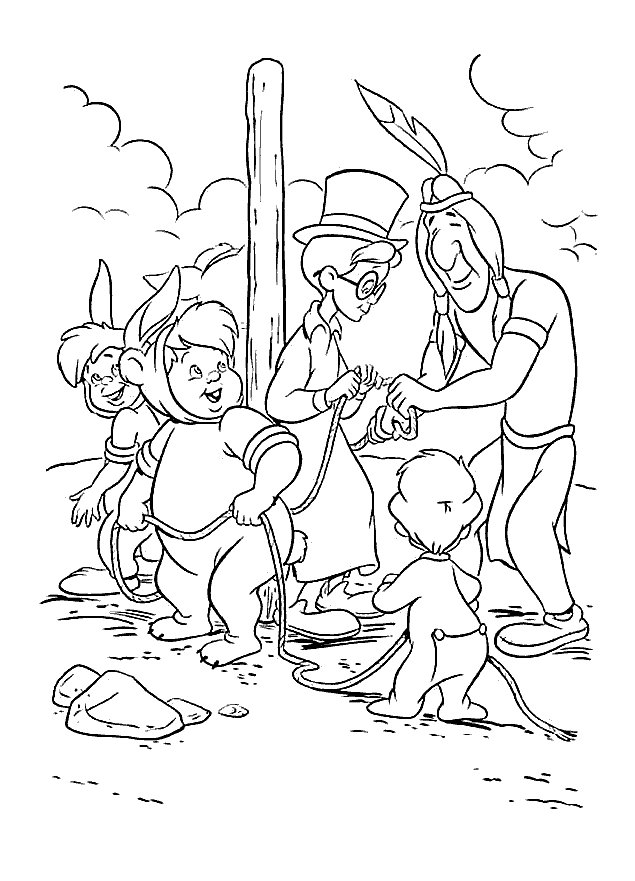 Coloring Page - Peterpan coloring pages 0