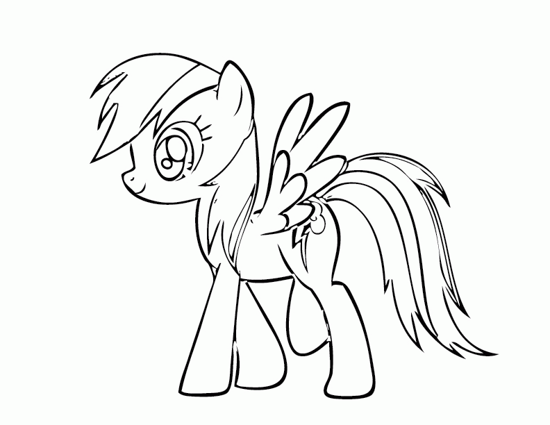my little pony coloring pages : Printable Coloring Sheet ~ Anbu