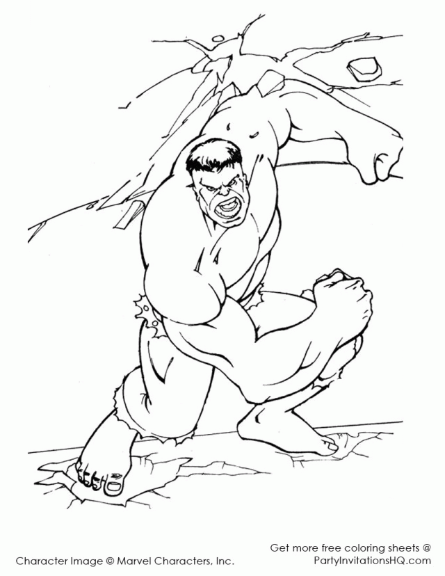 Free Hulk Coloring Pages Printable Kids Colouring Pages 144176