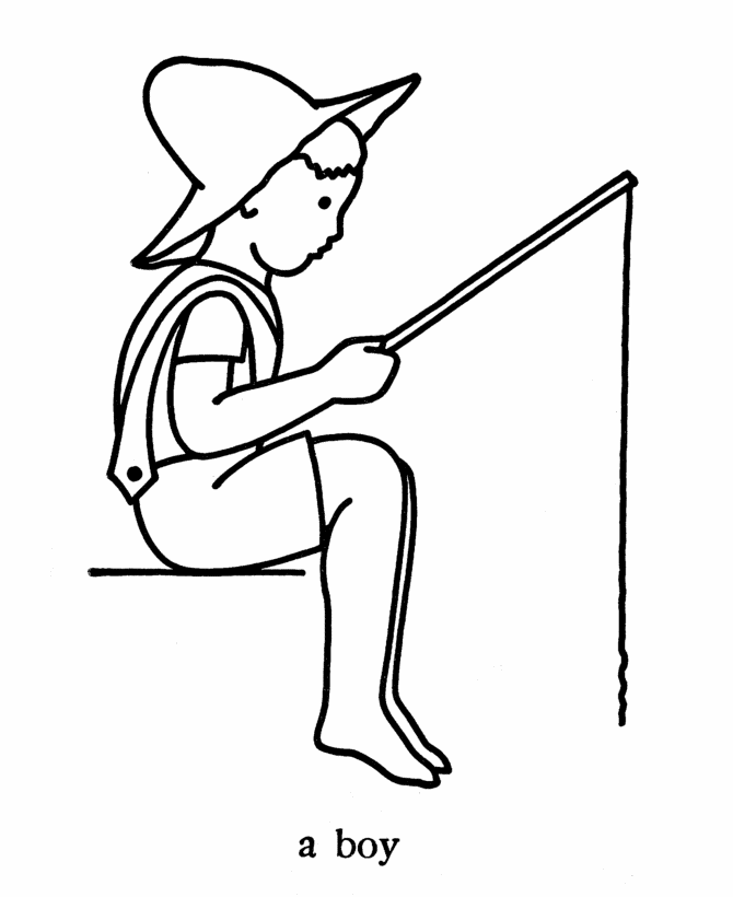 net fishing Colouring Pages (page 2)