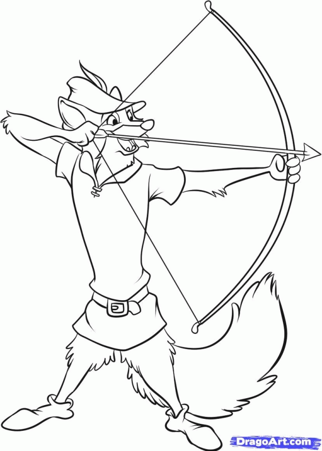 Disney Robin Hood Coloring Pages Coloring Online Coloring Games
