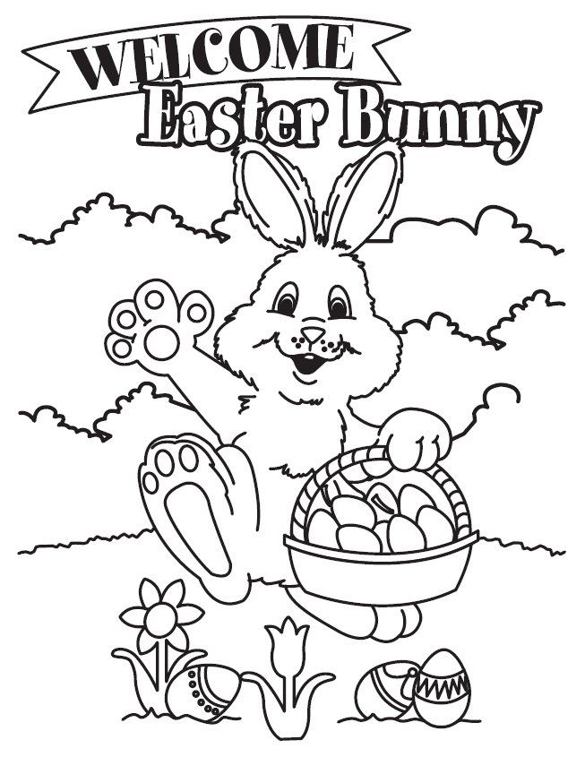 Free Printable Easter Coloring Pages | Coloring pages wallpaper