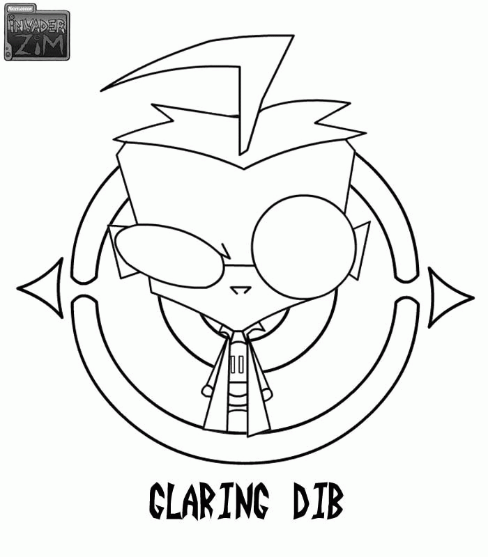 invader zim Colouring Pages (page 2)