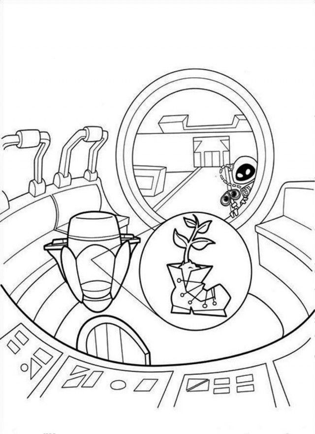Print Or Download WALL E Free Printable Coloring Pages No 56