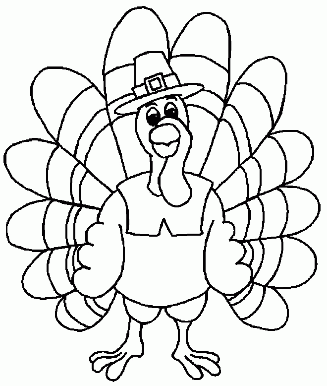 Thanksgiving Coloring Page Spring Mountain Elementary Pta 2014