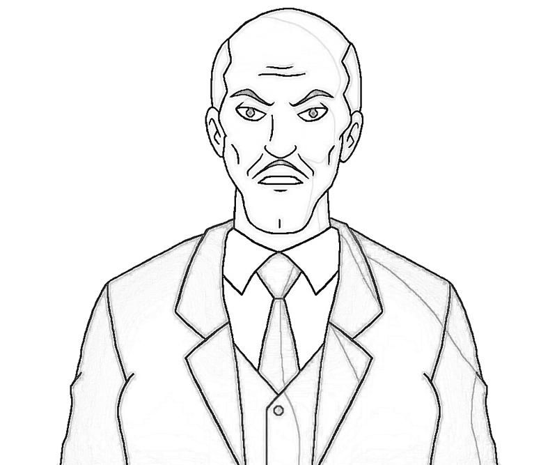 Batman Arkham City Alfred Pennyworth Face | How Coloring