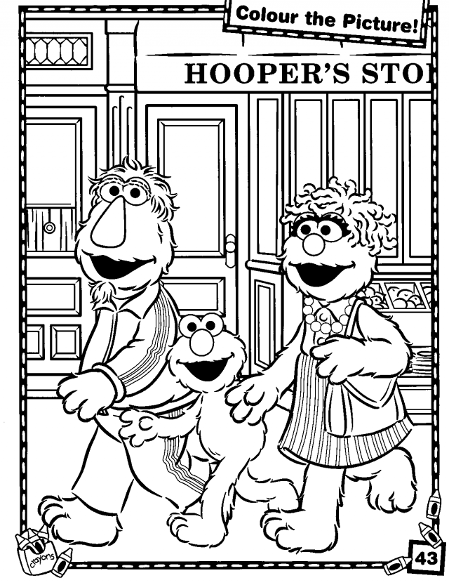 Quality Sesame Street Coloring Pages Color Free Fall Coloring