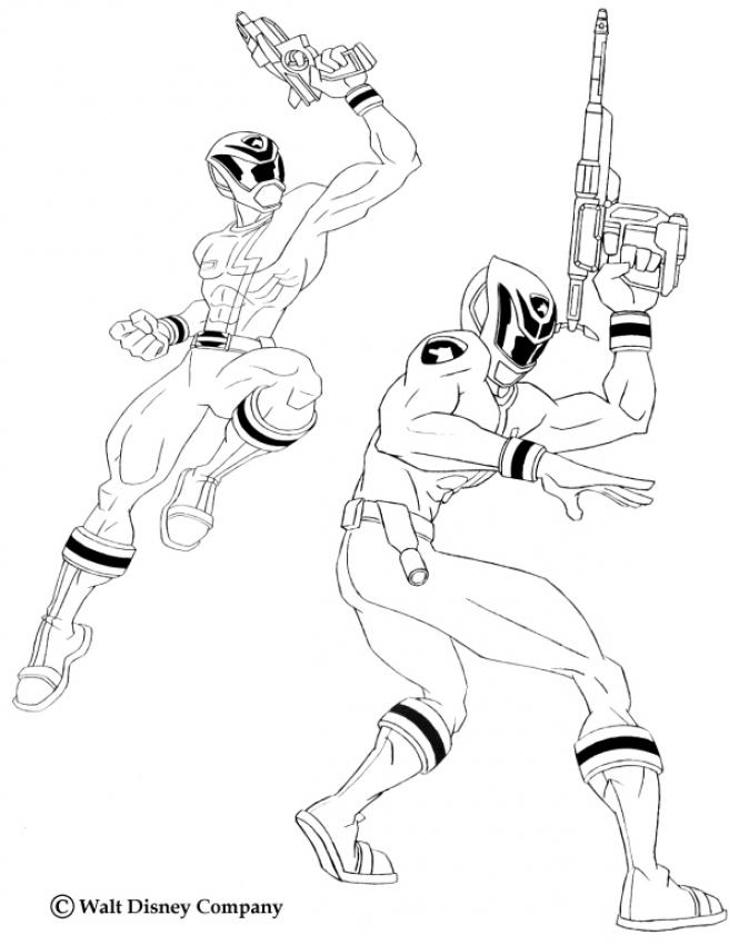 POWER RANGERS coloring pages - Power Ranger