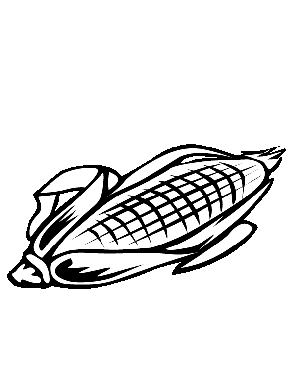 corn Colouring Pages (page 3)