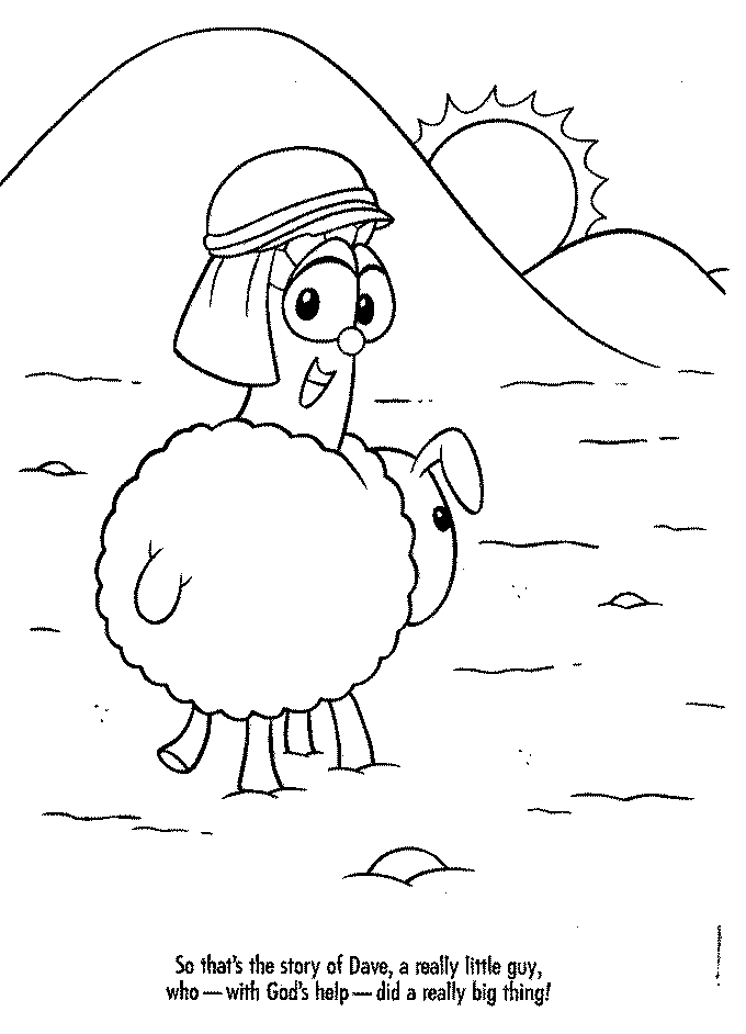 Veggie Tale Coloring Pages 39 | Free Printable Coloring Pages