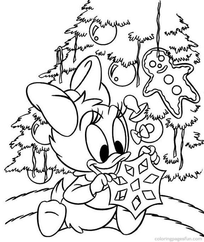 Christmas Disney | Free Printable Coloring Pages